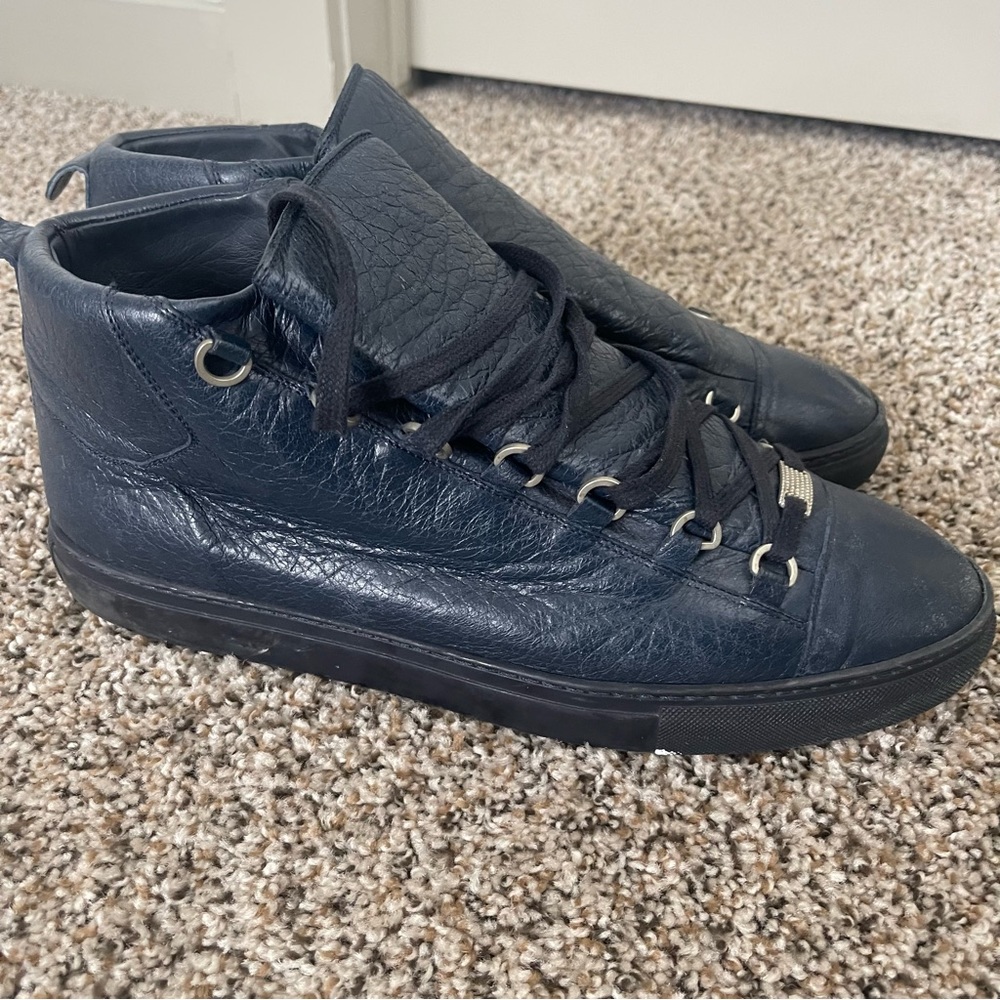 Blue balenciaga  sneakers